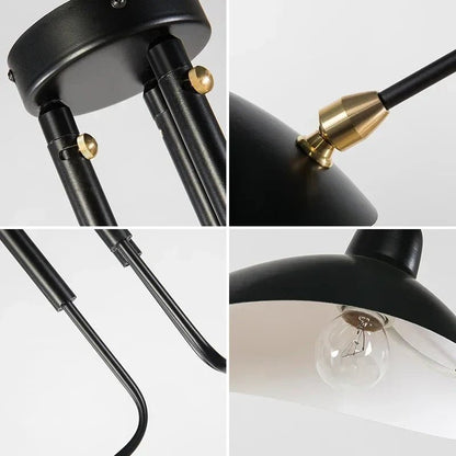 Nordic Spider Multi-Head Metal Pendant Light - Decorbites