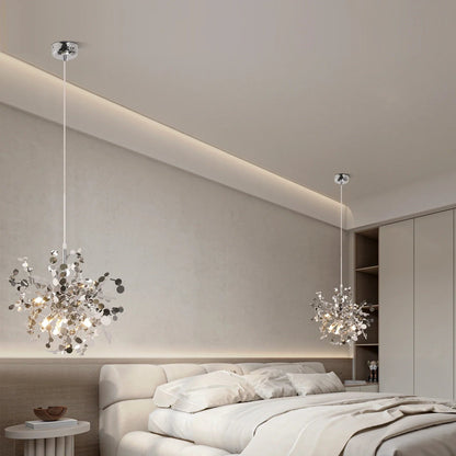 Nordic Stainless Steel 3-Light Pendant Lamp, Gold/Silver - Decorbites