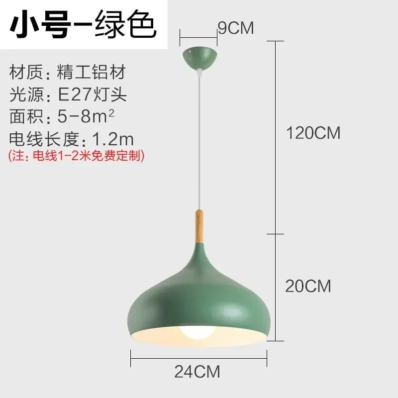 Nordic Stainless Steel Creative Pendant Light - Decorbites