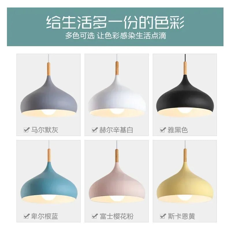 Nordic Stainless Steel Creative Pendant Light - Decorbites