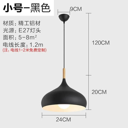 Nordic Stainless Steel Creative Pendant Light - Decorbites