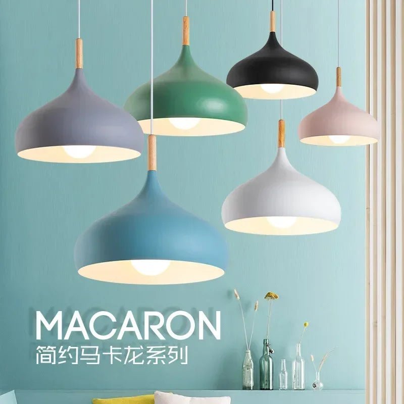 Nordic Stainless Steel Creative Pendant Light - Decorbites