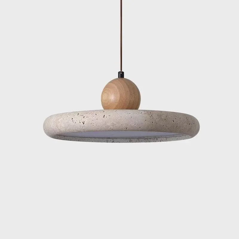 Nordic Travertine Stone Pendant Light - Decorbites