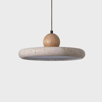 Nordic Travertine Stone Pendant Light - Decorbites