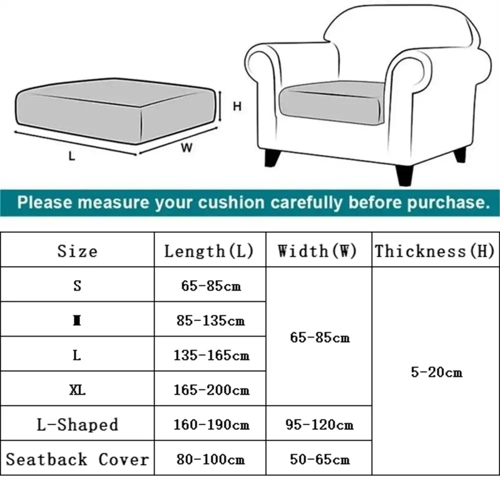 Gray stretchy fabric cushion cover for classic armchair with rolled arms and black legs in orange and white leaf jacquard style