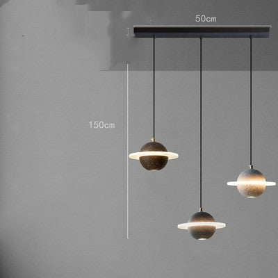 Red Marble Pendant Lamp