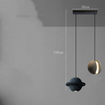 Red Marble Pendant Lamp