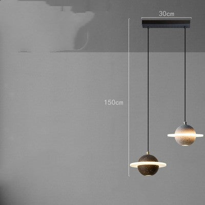 Red Marble Pendant Lamp