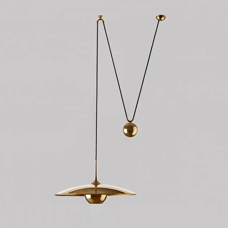 Postmodern Adjustable Metal Pendant Light - Decorbites