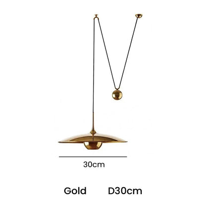 Postmodern Adjustable Metal Pendant Light - Decorbites