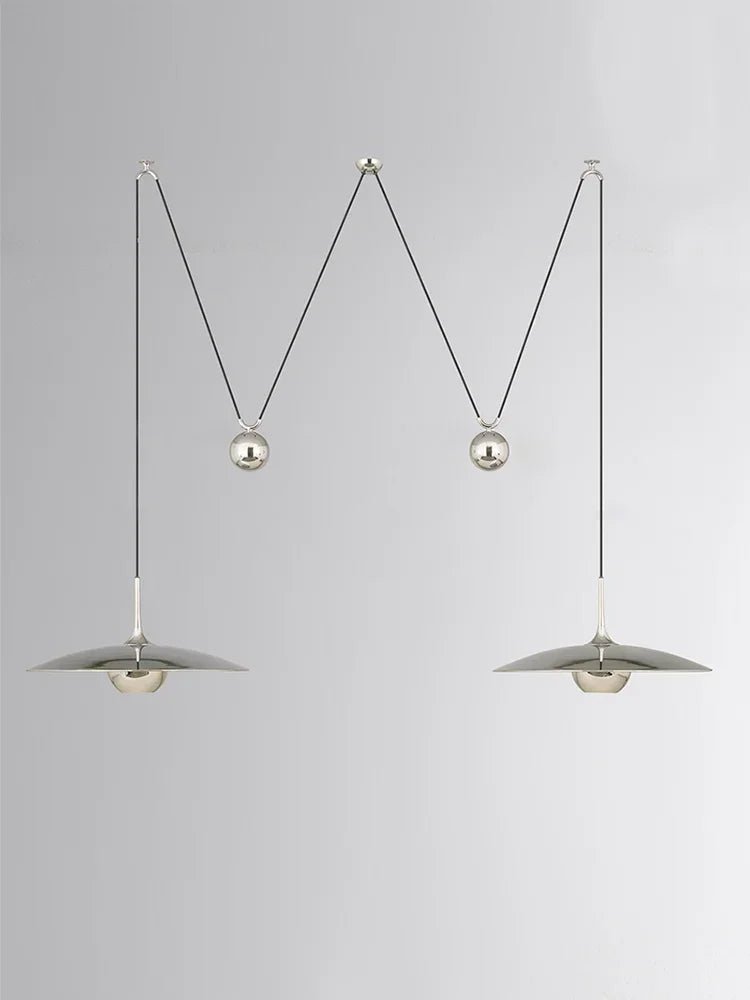 Postmodern Adjustable Metal Pendant Light - Decorbites
