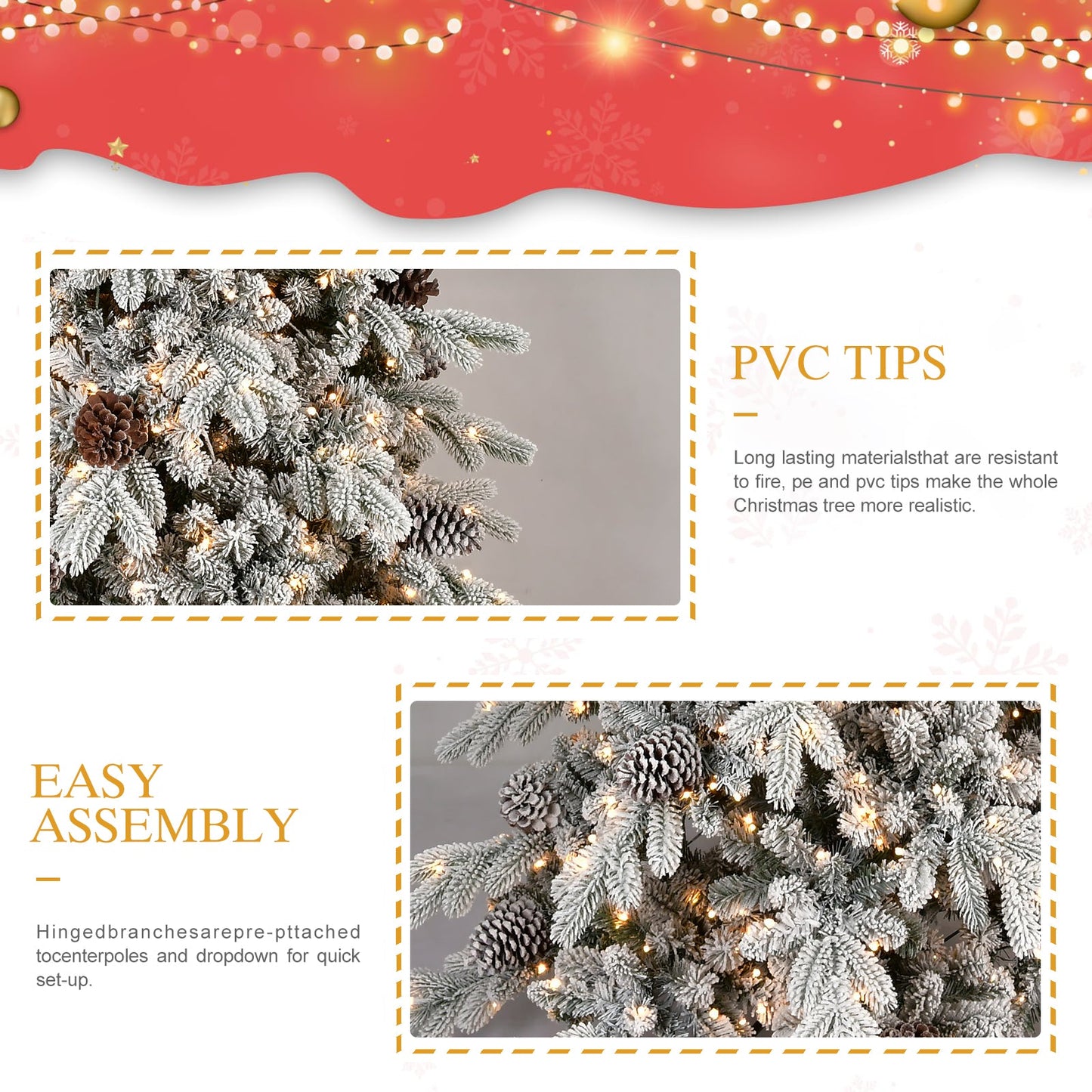PVC Christmas Tree, Christmas Decorations, - Decorbites