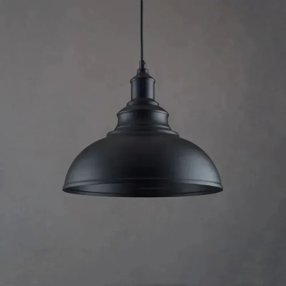 Retro Industrial Color Block Aluminum Pendant Light - Decorbites