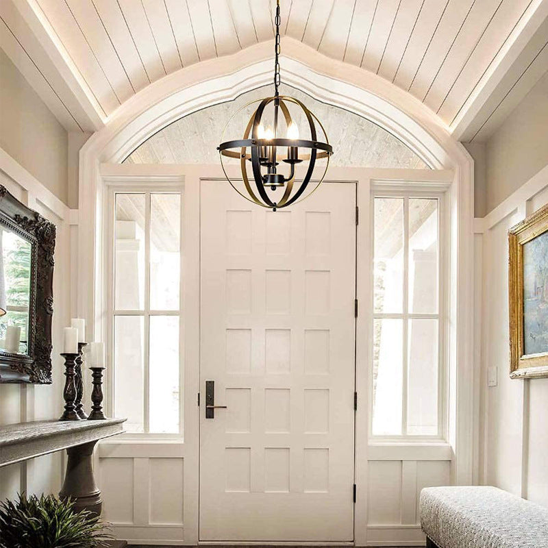 Iron Industrial Chandelier