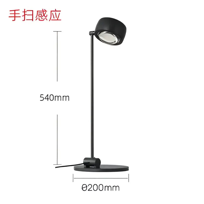 Black minimalist floor lamp with adjustable gooseneck and circular base from decorbites designer fishing floor collection