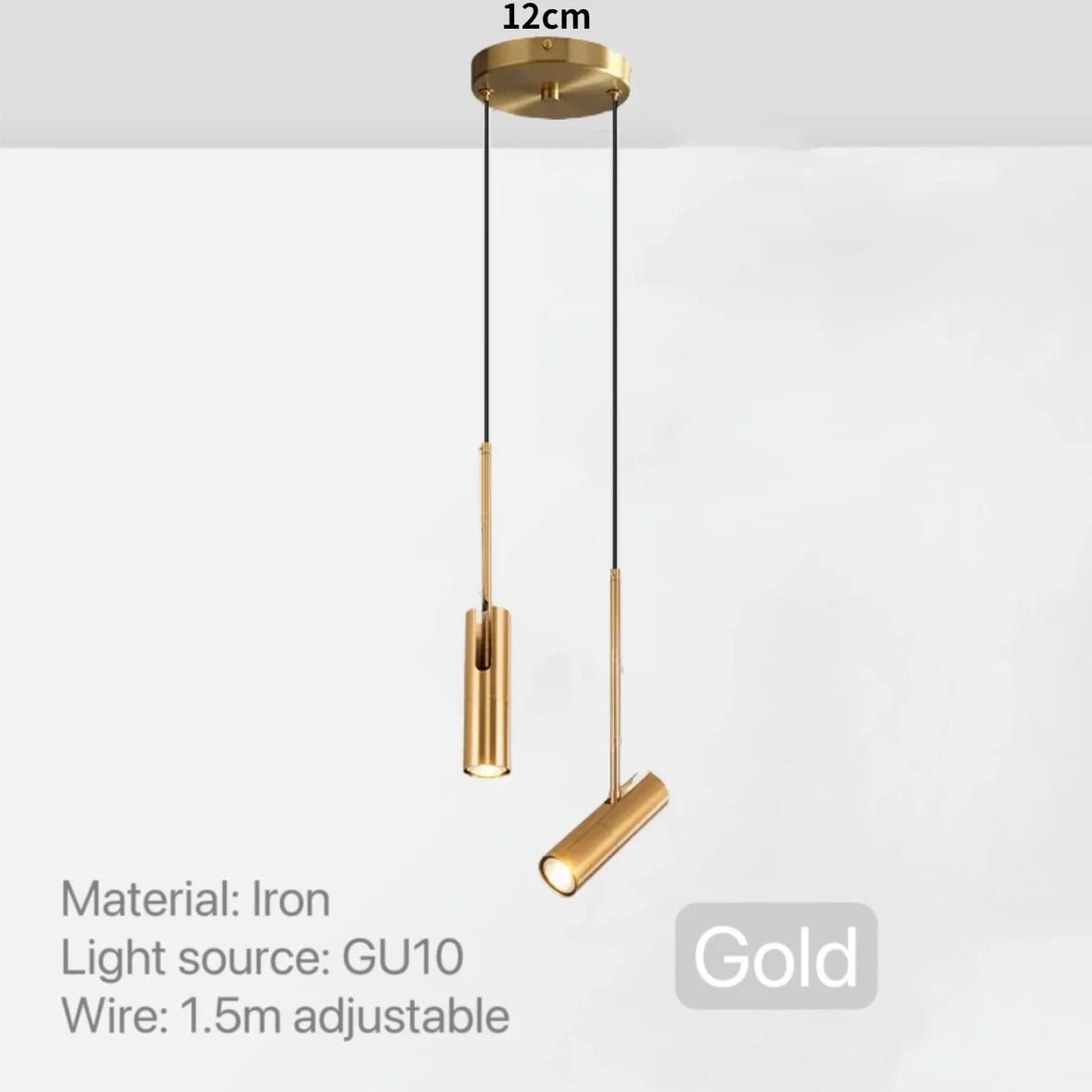 Rotatable Metal Spotlight Pendant Light - Decorbites