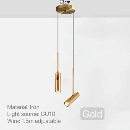 Rotatable Metal Spotlight Pendant Light - Decorbites
