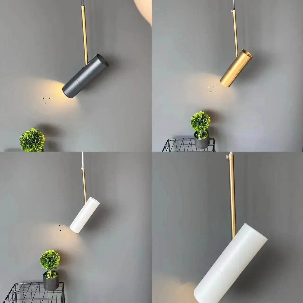 Rotatable Metal Spotlight Pendant Light - Decorbites