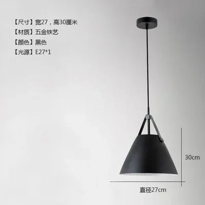 Scandinavian Painted Metal Pendant Light - Decorbites