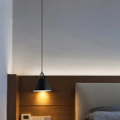 Scandinavian Painted Metal Pendant Light - Decorbites
