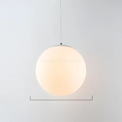 Minimalist set of 6 frosted glass ball pendant lights with metallic fixtures for living room decorbites glass ball pendant
