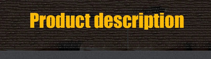 Yellow product description text on dark textured background for shbshaimy deck mounted single hole gold brass bathroom faucet