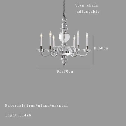 Silver crystal branch chandelier with six polished chrome arms and crystal accents for elegant dining room decorbites crystal branch