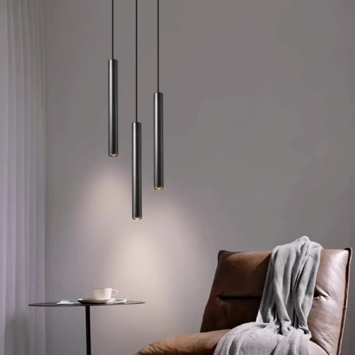 Copper Bedside Pendant Lamp