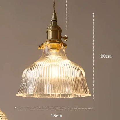 Teal blue glass pendant light with brass hardware and clear ribbed glass shade for dining room decorbites blue glass pendant