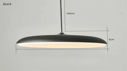 UFO Aluminum Pendant Light With Round Shade - Decorbites