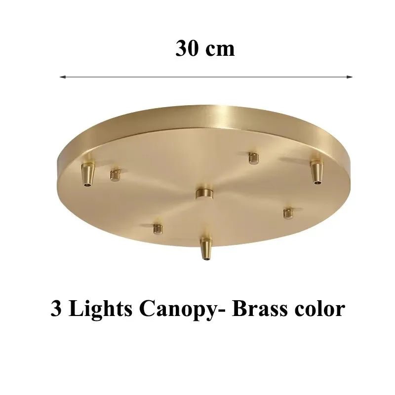 Vintage Amber Glass Pendant Light With Brass Detail - Decorbites