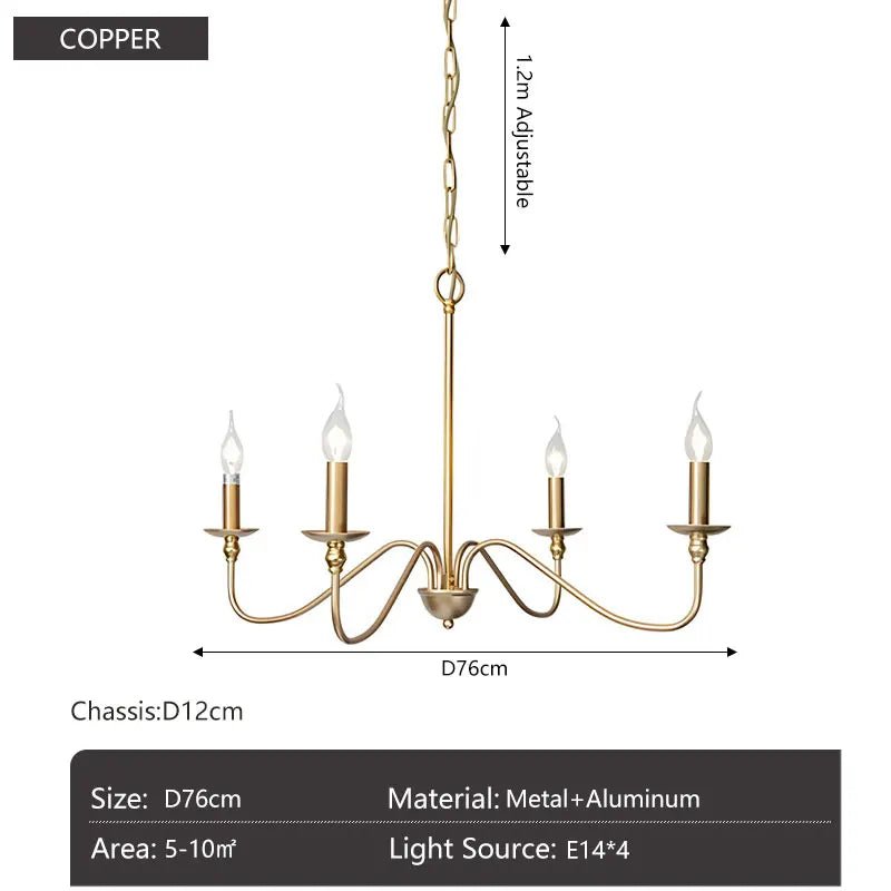 Vintage Black and Gold Metal Pendant Light - Decorbites