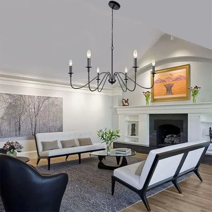 Vintage Black and Gold Metal Pendant Light - Decorbites