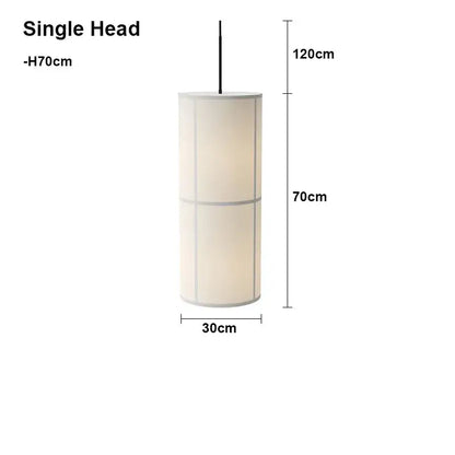 Vintage cream fabric hashira cluster pendant light with a minimalist off-white shade and black cord for dining room decorbites hashira cluster pendant