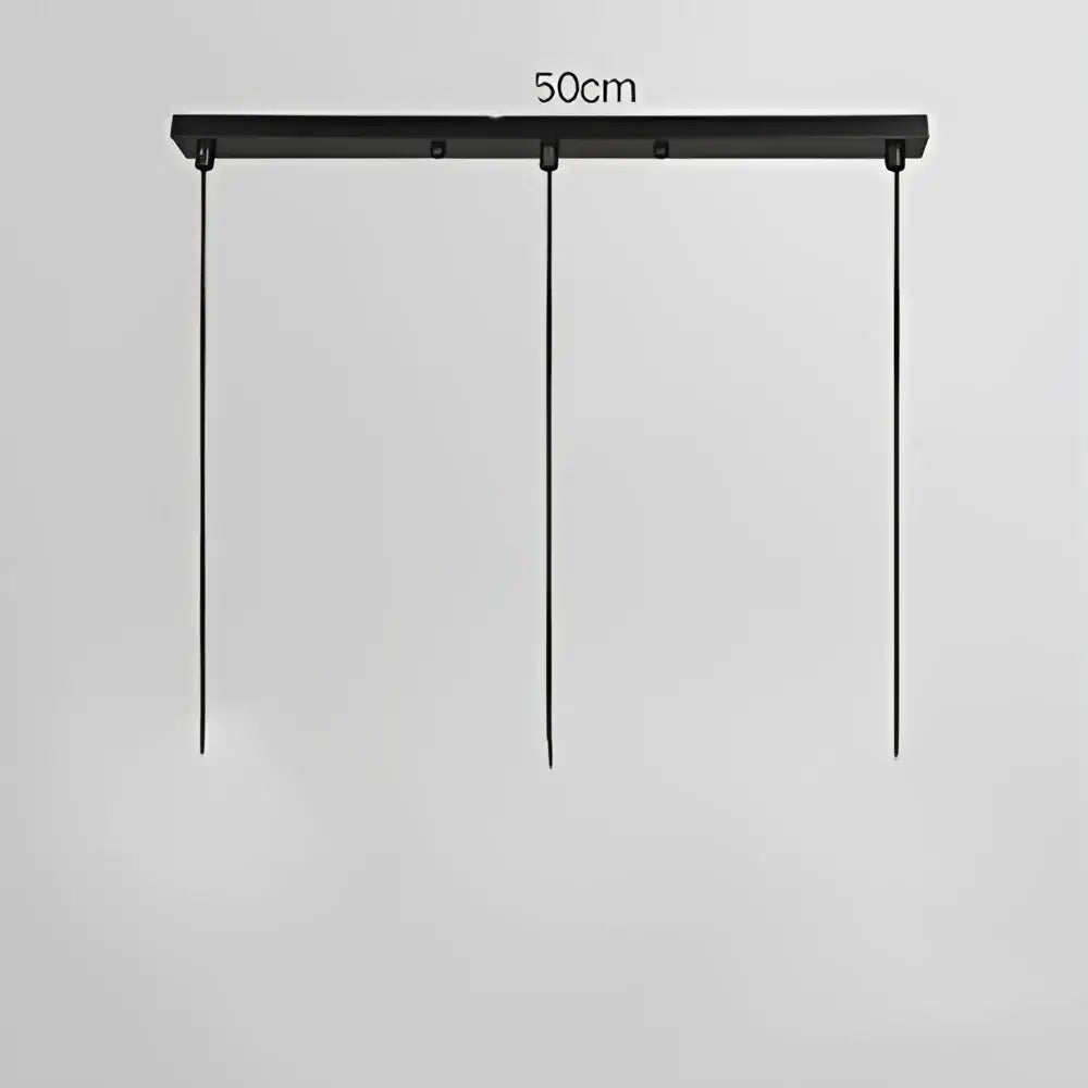 Black metal pendant lights with dark glass shades and brass accents set of 4 for dining room lighting