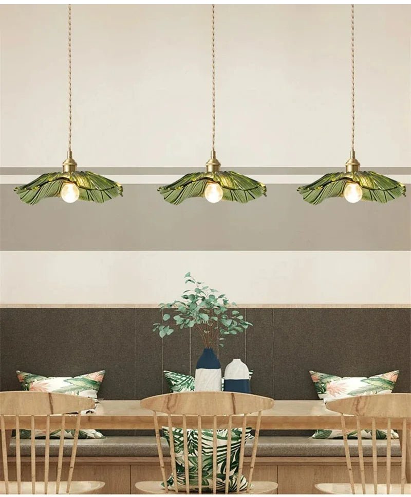 Vintage Flower Glass Pendant Light - Decorbites