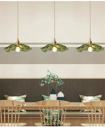 Vintage Flower Glass Pendant Light - Decorbites