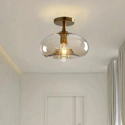 Vintage Glass Pendant Light With Nordic Modern Style - Decorbites