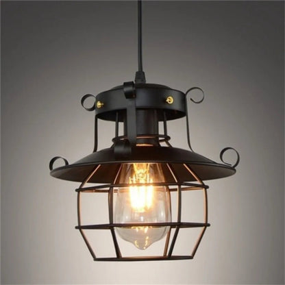 Vintage Industrial Metal Pendant Light - Decorbites