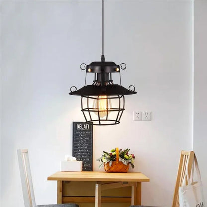 Vintage Industrial Metal Pendant Light - Decorbites