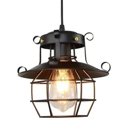 Vintage Industrial Metal Pendant Light - Decorbites