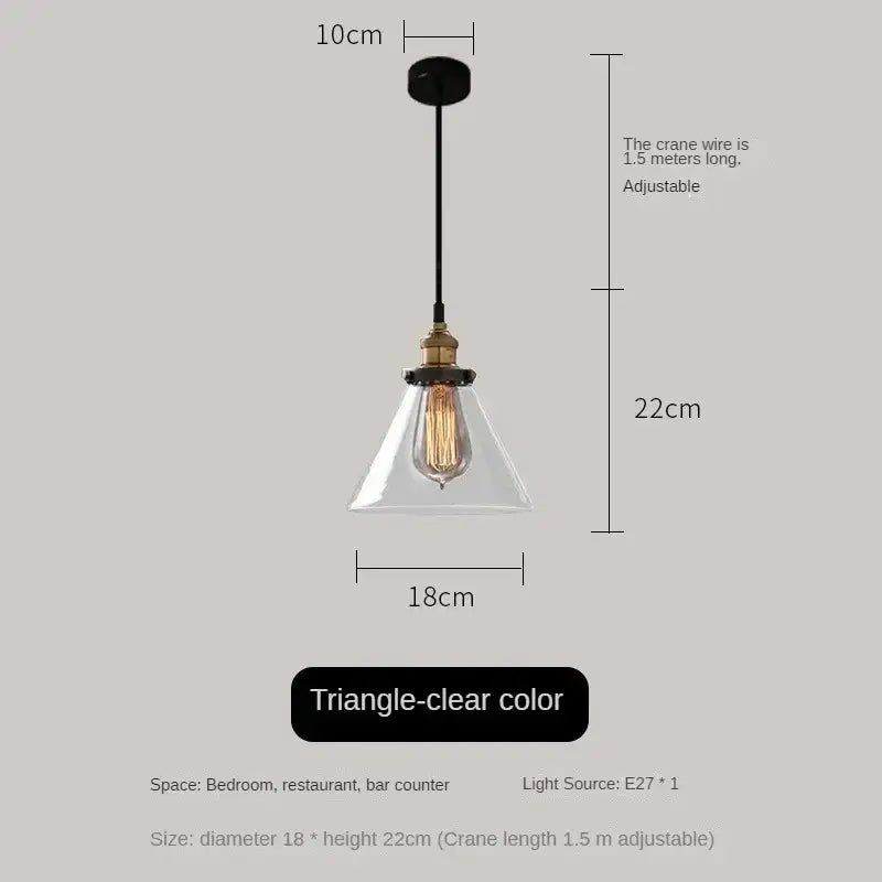 Vintage smoked amber glass pendant light set of 4 with clear triangular glass and brass fixture by decorbites amber glass