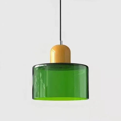 Vintage Stained Glass Mini Pendant Light - Decorbites