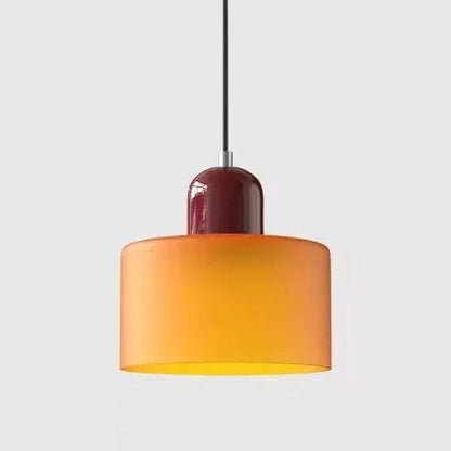 Vintage Stained Glass Mini Pendant Light - Decorbites