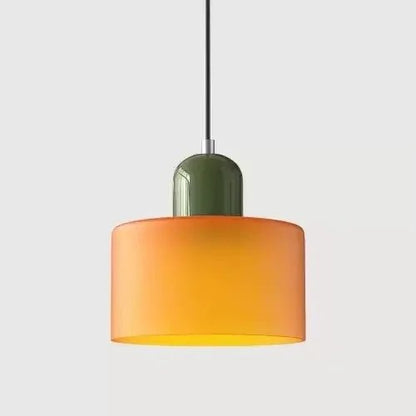 Vintage Stained Glass Mini Pendant Light - Decorbites