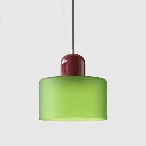 Vintage Stained Glass Mini Pendant Light - Decorbites