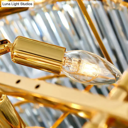 Decorbites brass finish multi light pendant chandelier features a gold finish bulb with a vintage style teardrop glass envelope and exposed filament