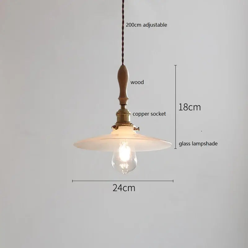 Vintage woven rattan ceramic led pendant light with warm wooden handle brass copper socket for dining room decorbites ceramic led