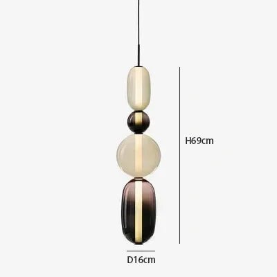 Wabi-Sabi Candy Glass Pendant Light - Decorbites