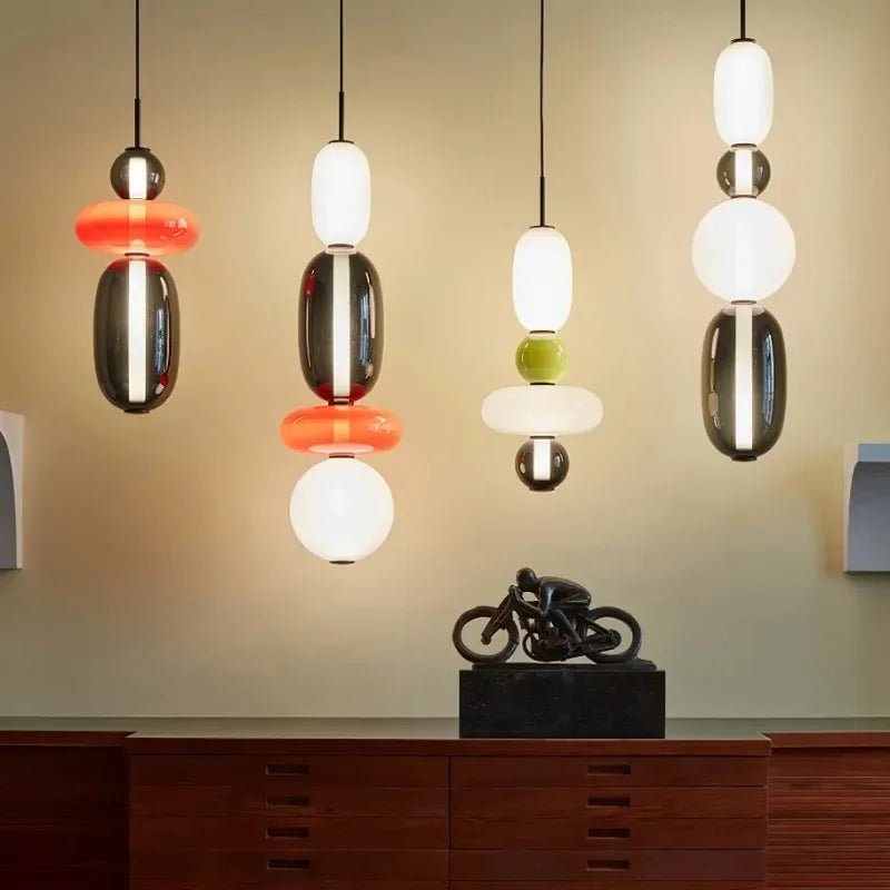 Wabi-Sabi Candy Glass Pendant Light - Decorbites
